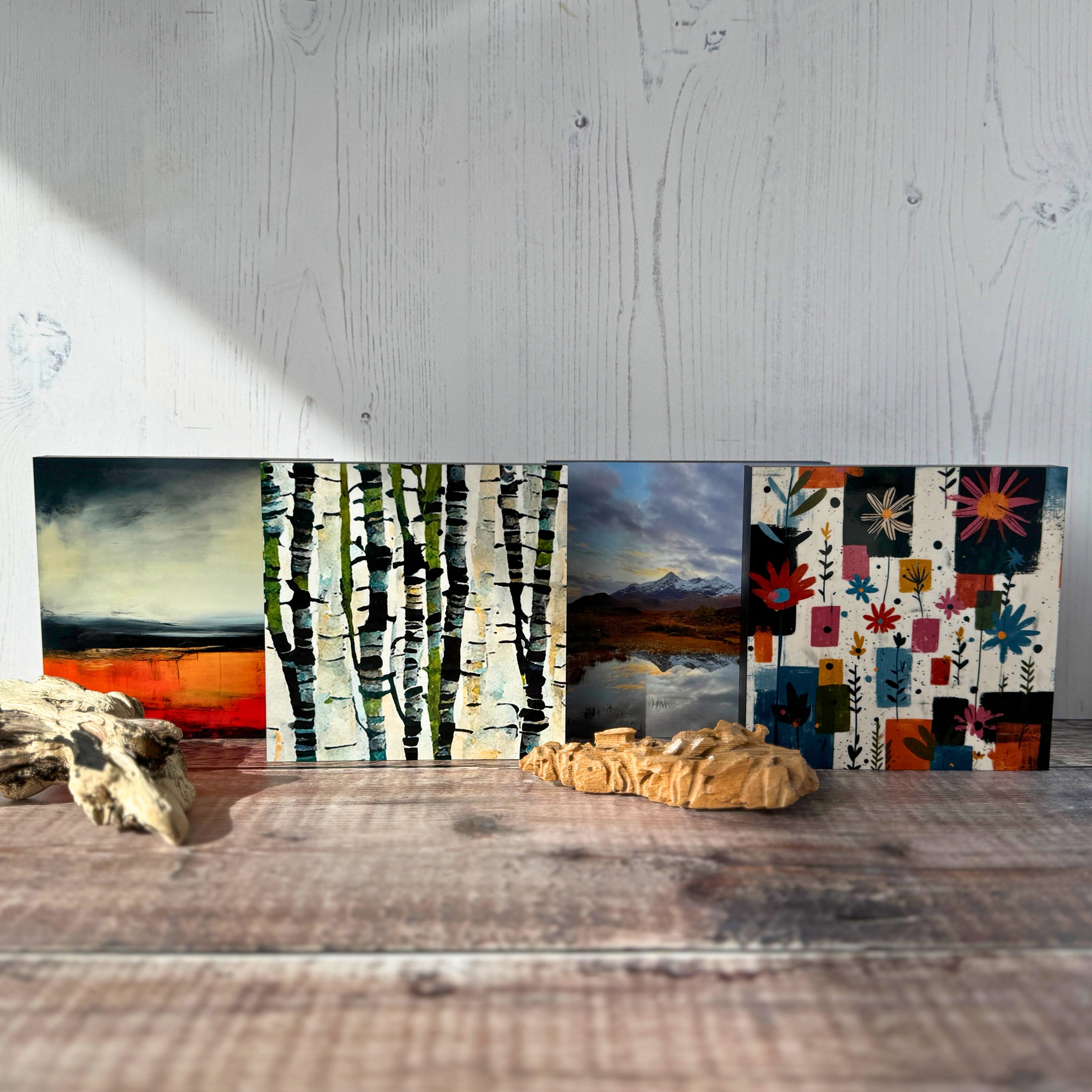 Freestanding Shelf Blocks