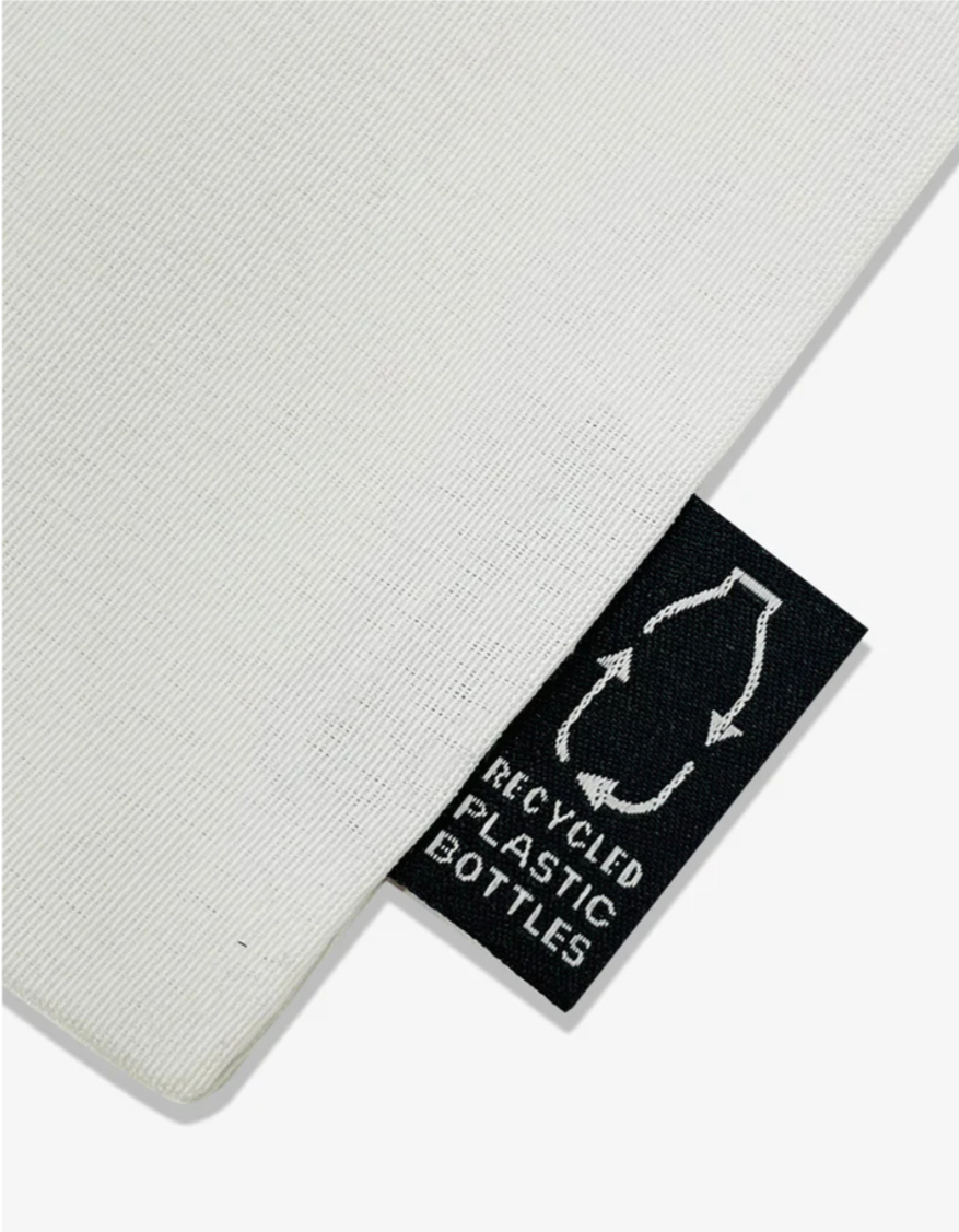 Recycled White Tote Bag